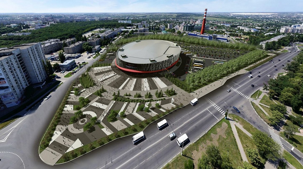 Многофункциональная спортивная арена на 10 000 зрительских мест в г. Белгороде