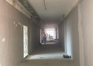 Проведение капитального ремонта в белгородской школе №43